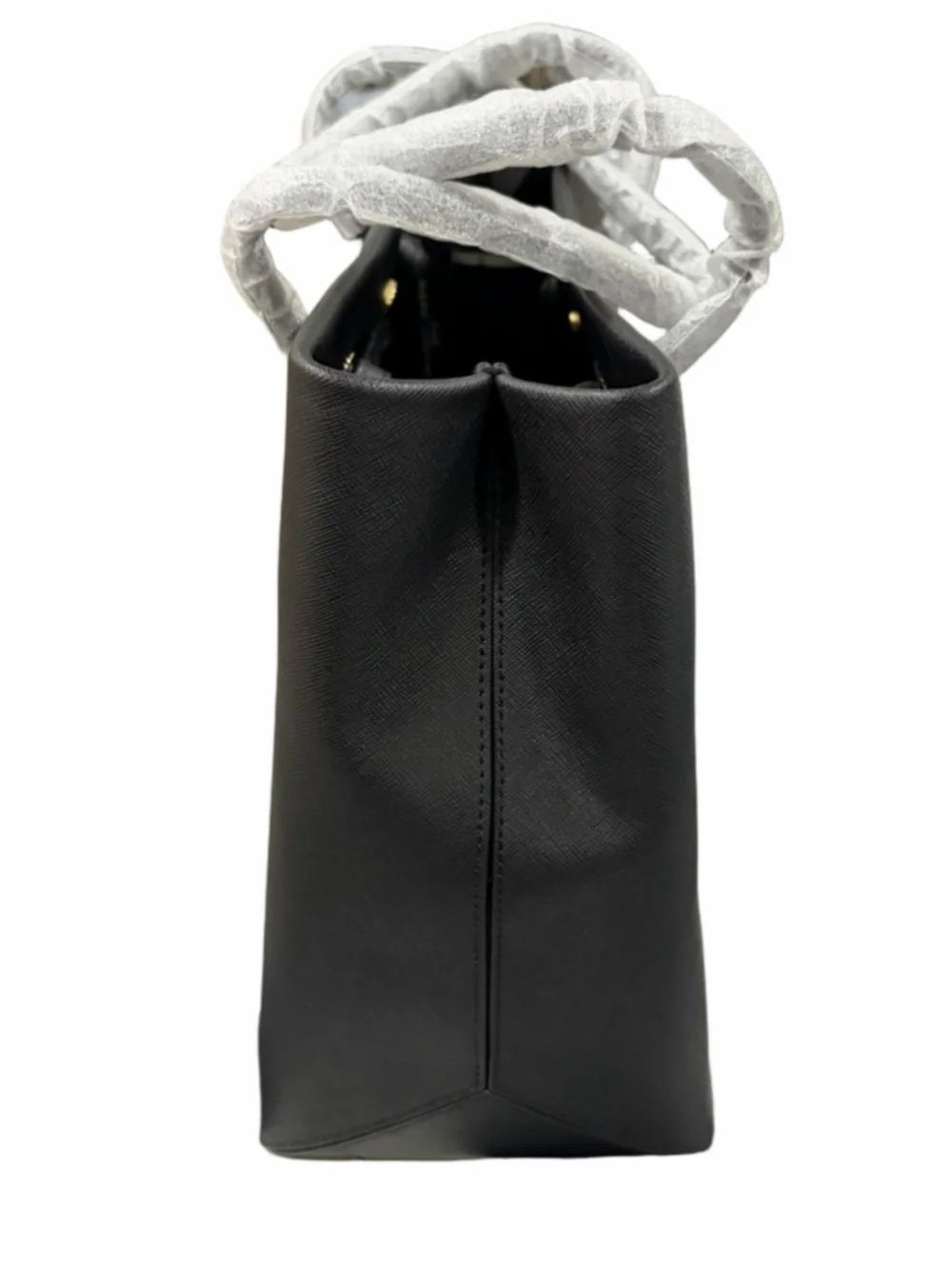 NWT Marc Jacobs Logo Shopper East-West Tote Bag in Black